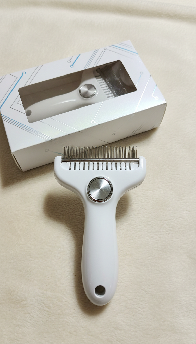 Steam Grooming Brush - angle 3