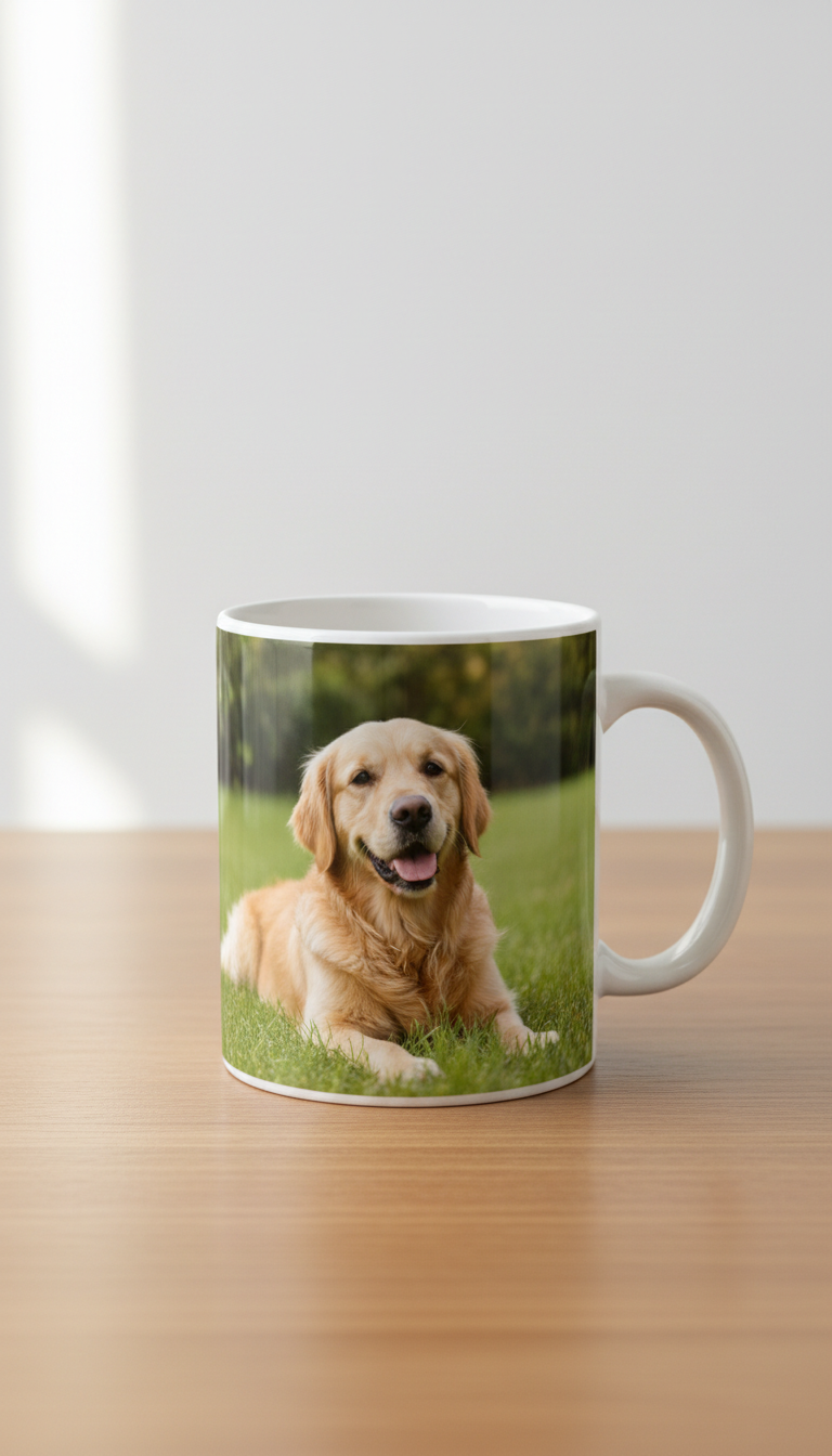 Personalized Pet Photo Mug - angle 3