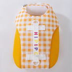 Blue And Yellow Stitching