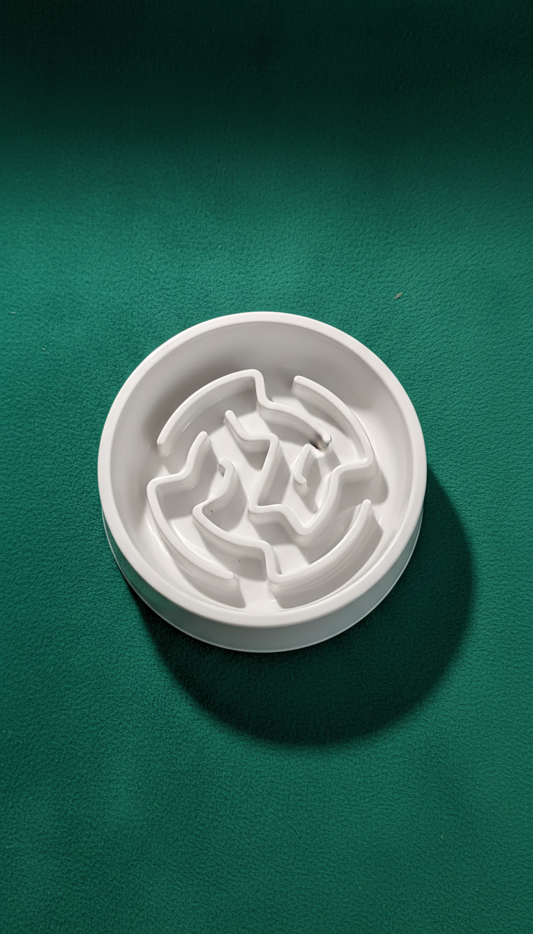Slow Feeder Bowl - angle 2