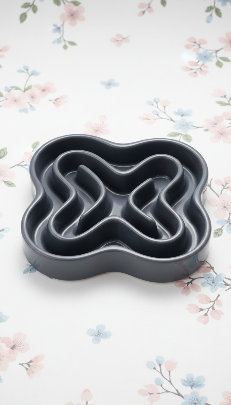 Slow Feeder Bowl for Dogs & Cats
