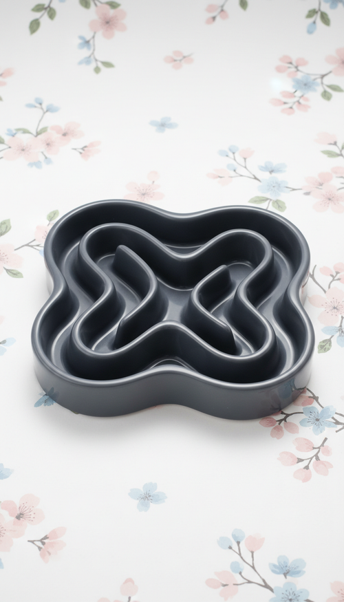 Slow Feeder Bowl for Dogs & Cats